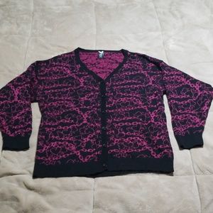 Black and pink sweater